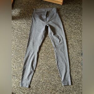 Grey Lululemon Leggings, size 8